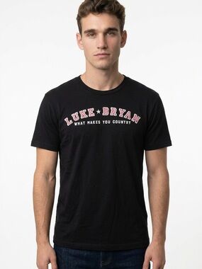 LUKE BRYAN | What Makes You Country Concert Band Tee Large